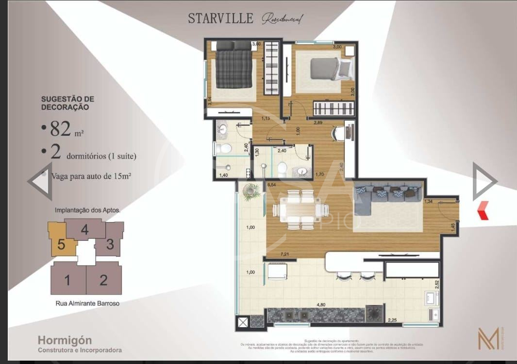 Apartamento no centro de Peruibe